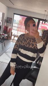 LEOPARD SWEATER