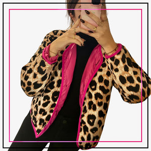 PINK LEOPARD JACKET