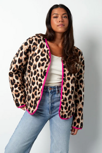 PINK LEOPARD JACKET